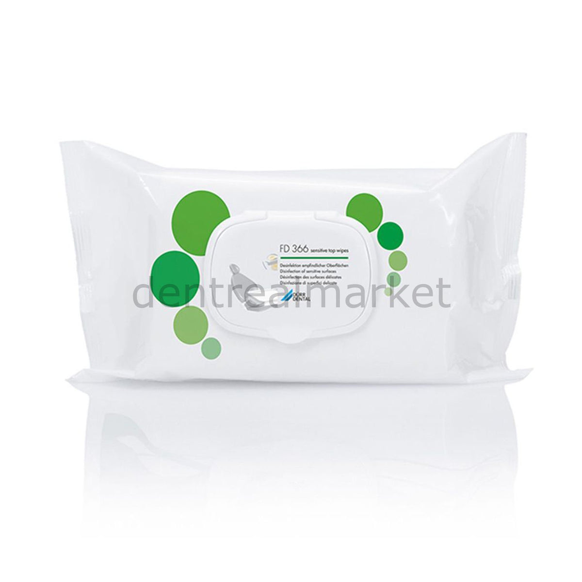 Dürr Dental FD366 Disinfectant Wipes for Sensitive Surfaces — 50 pcs