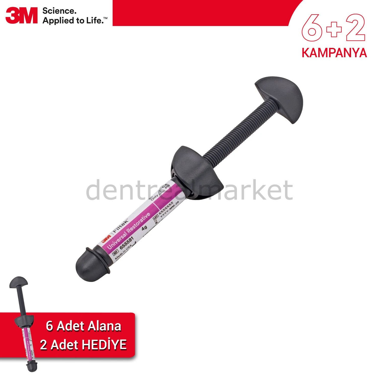 Solventum (3M) Filtek Universal Restorative Composite Refill 6+2 Promotion