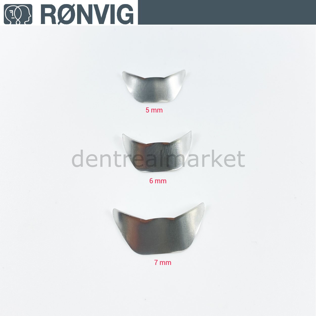 Ronvig Flexi Trix Anatomical Matrix Band Pack of 100