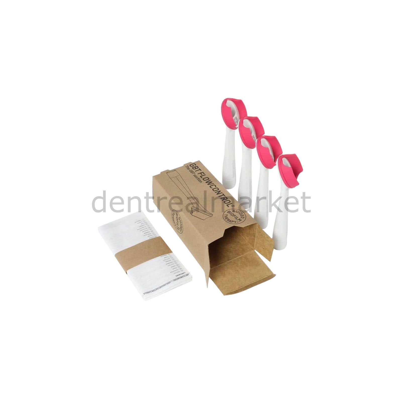 EMS FlowControl Tip — Aerosol and Splash Control Pack of 4