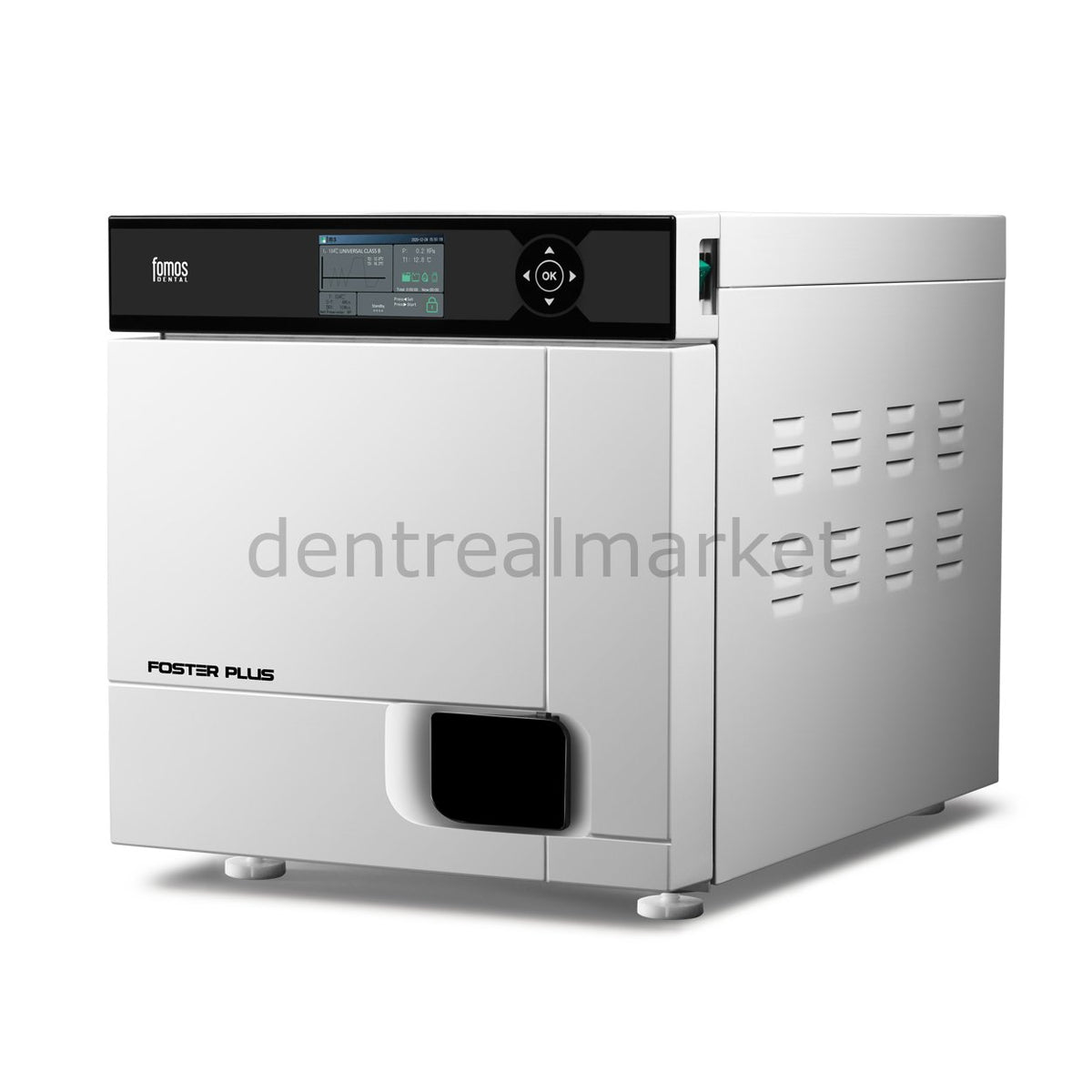 Fomos Foster Plus 22 L Class B Autoclave - Distilled Water and Sealing Included