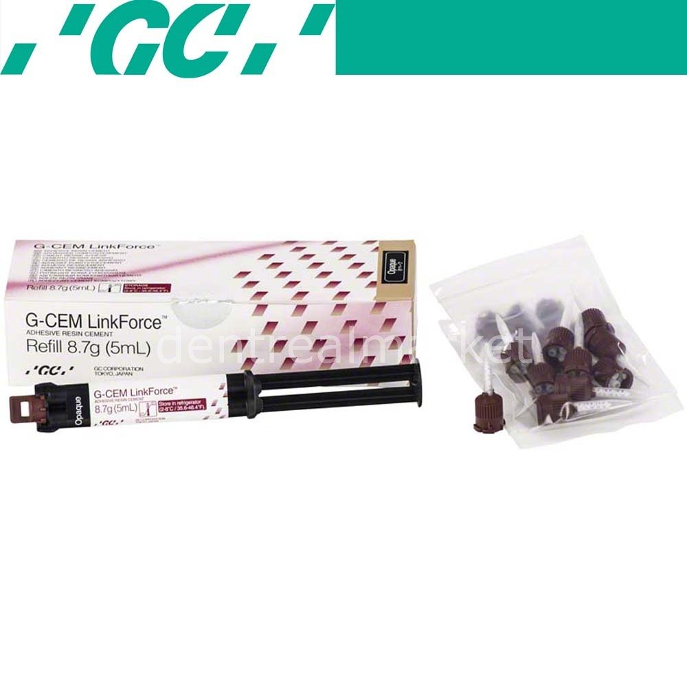 GC G-CEM LinkForce Refill 8.7 g Dual-Cure Adhesive Resin Cement