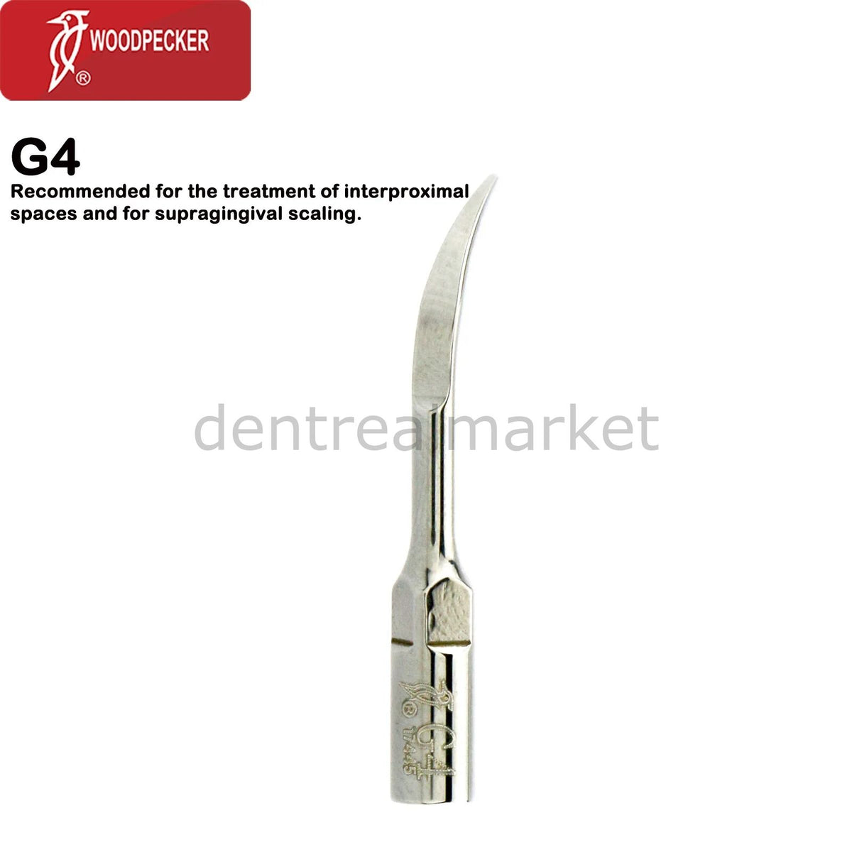 Woodpecker Scaler Tip G4 - EMS, Mectron, Woodpecker, W&H Compatible