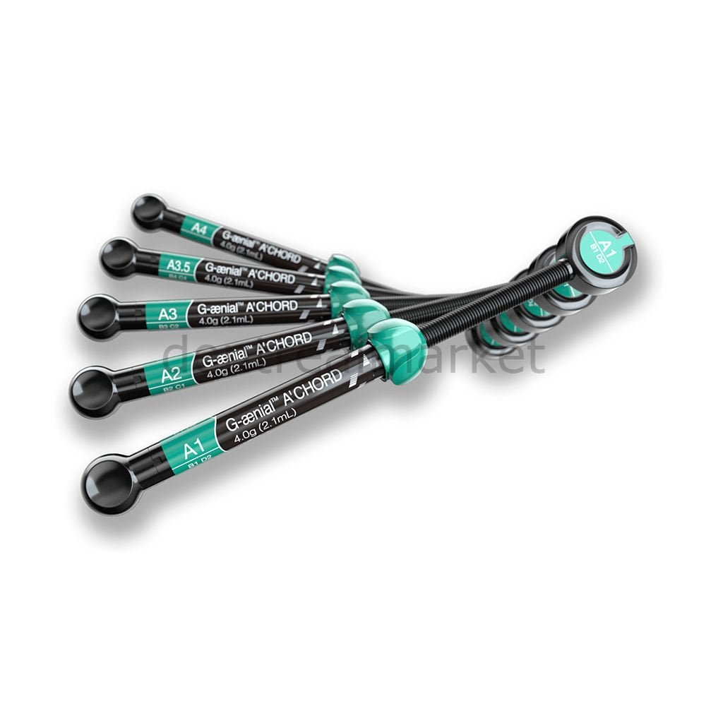 Gc Dental G-aenial Achord Choose Your Shade 4+1 Tube Promo - Chameleon Composite