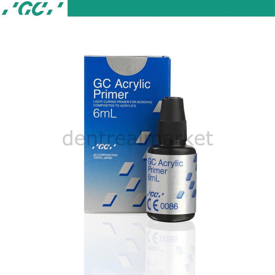 DentrealStore - Gc Dental Acrylic Primer - Light Curing Primer For Bonding Composite to Acrylic