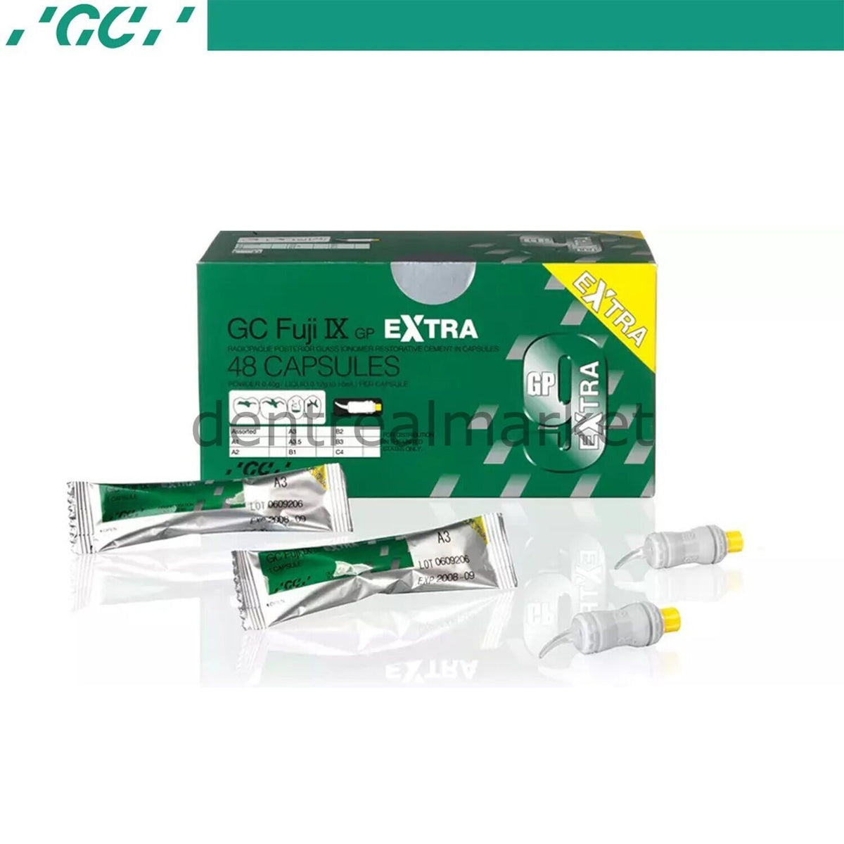 Gc Dental Fuji IX Extra Self-Cure Glass Ionomer Restorative A3