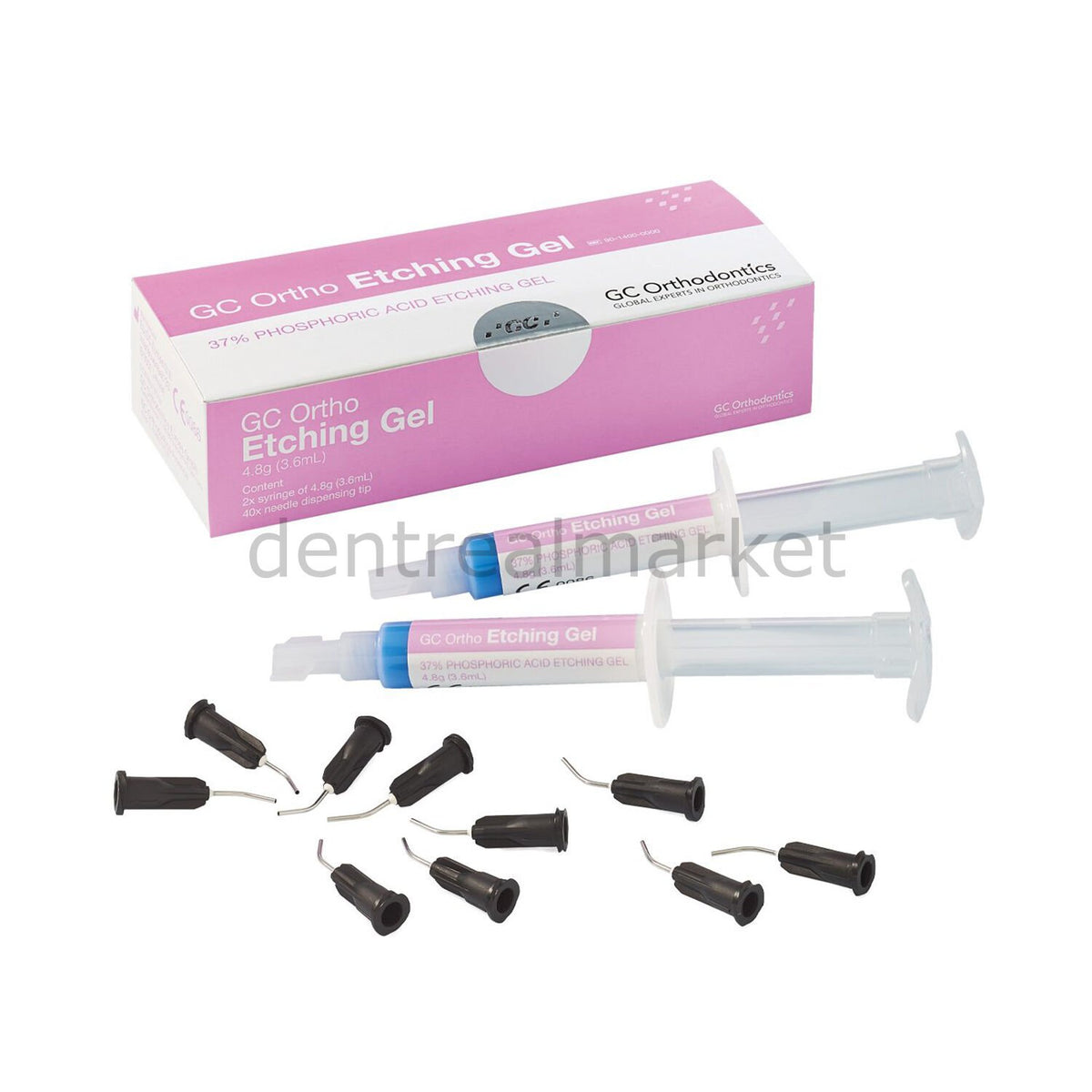Gc Dental GC Ortho Etching Gel 37% Phosphoric Acid 2 x 4.8 g