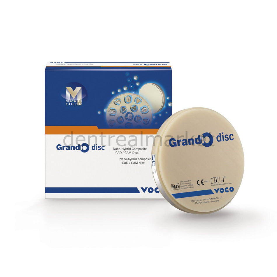 Voco Grandio Disc Block Multicolor Nano-Ceramic Hybrid 98×15 / A1 6216