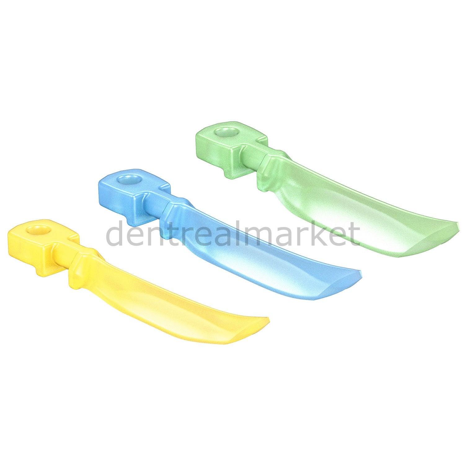 Ultradent HALO Wedge Anatomical Plastic Wedge 100 pcs