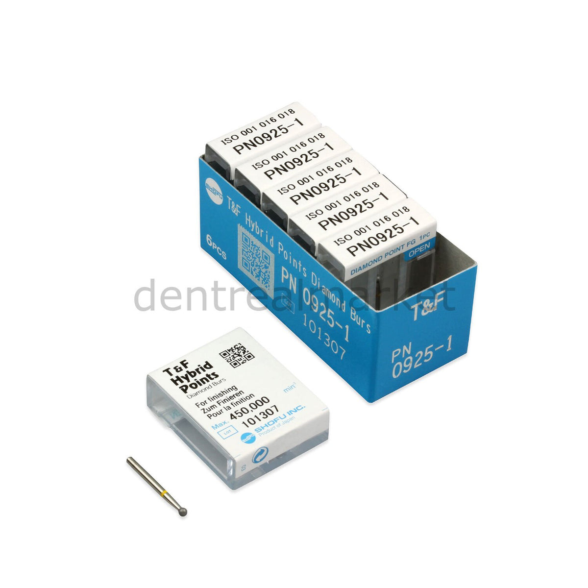 Shofu Hybrid Point T & F Set Ultrafine Diamonds