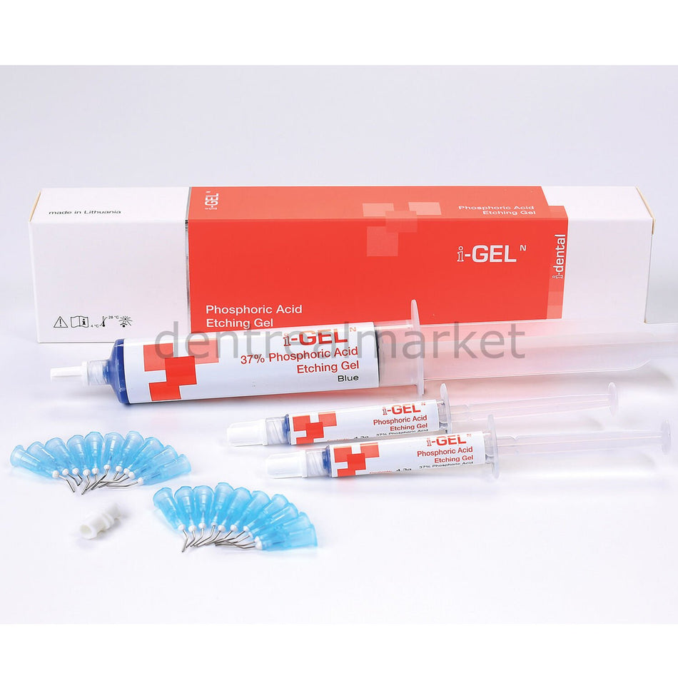 I-Dental I-Gel Blue Jumbo Etching Gel 50 ml — Phosphoric Acid