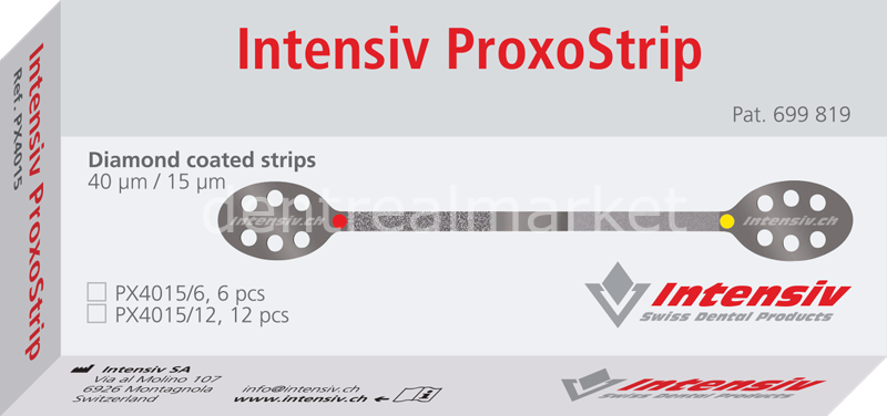 Intensiv ProxoStrip Interproximal Strip - 6 pcs
