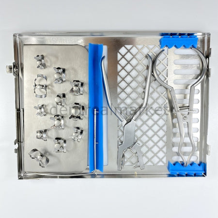 Jensen Rubber Dam Clamp and Instrument Set (Without Cassette)