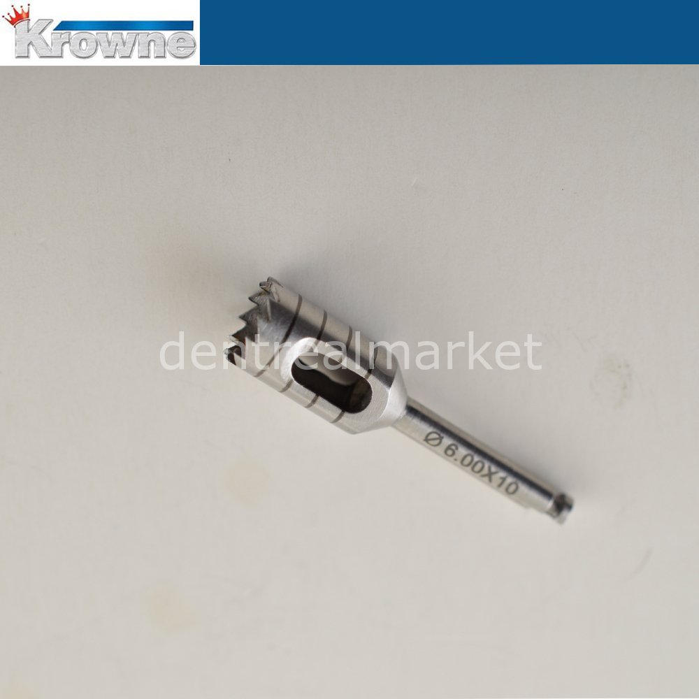 Krowne Trephine Bur Refill — 10 mm Depth