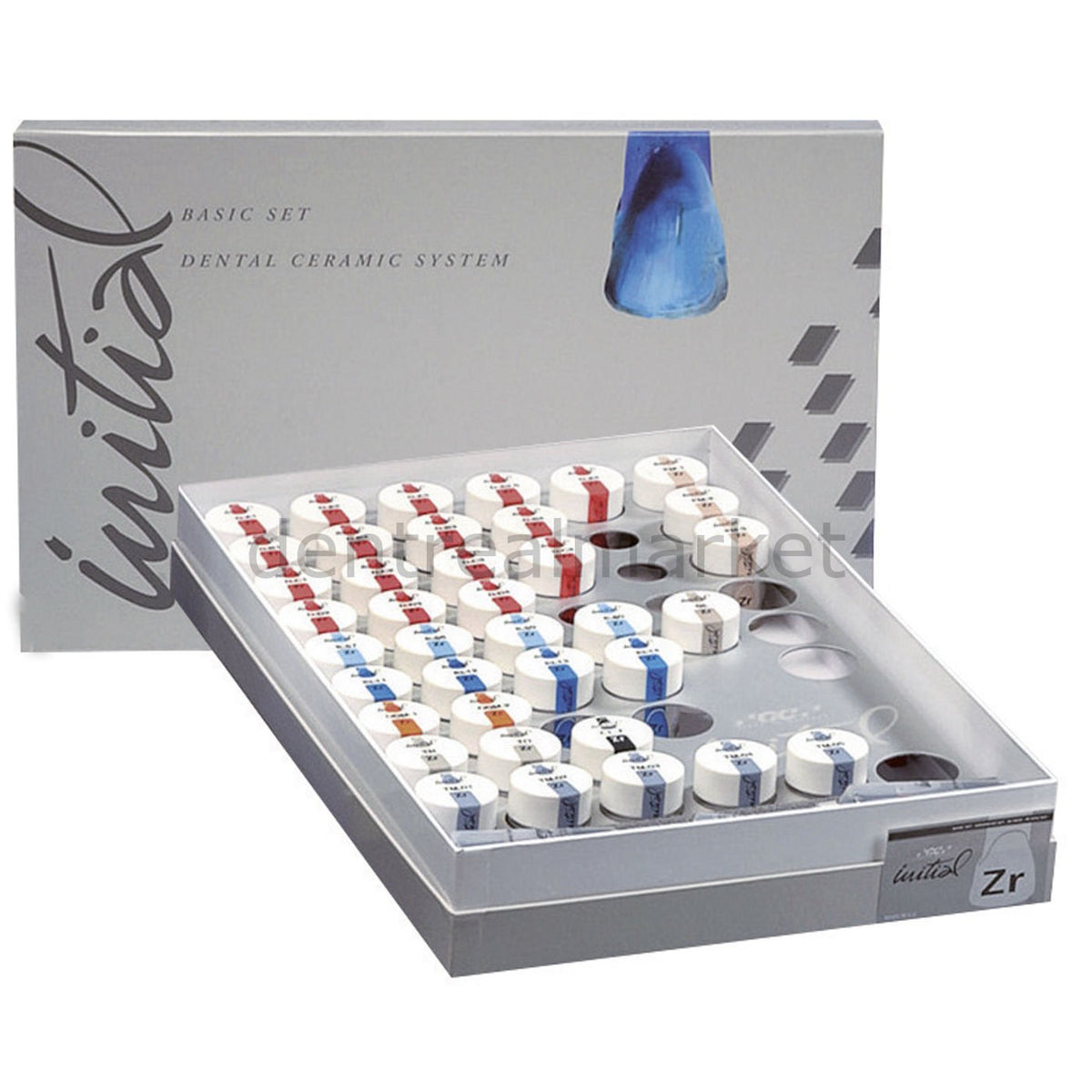 Gc Dental Initial ZR-FS Basic Set Ceramic for Zirconium Oxide Frameworks