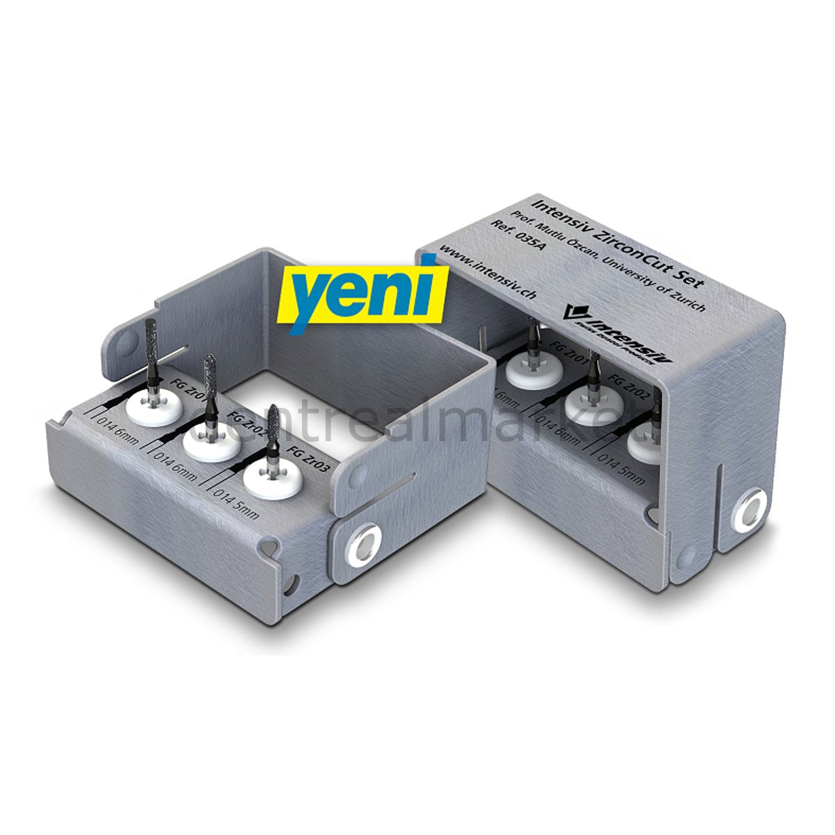 Intensiv Zirconcut Set Zirconia Cutting Bur Set