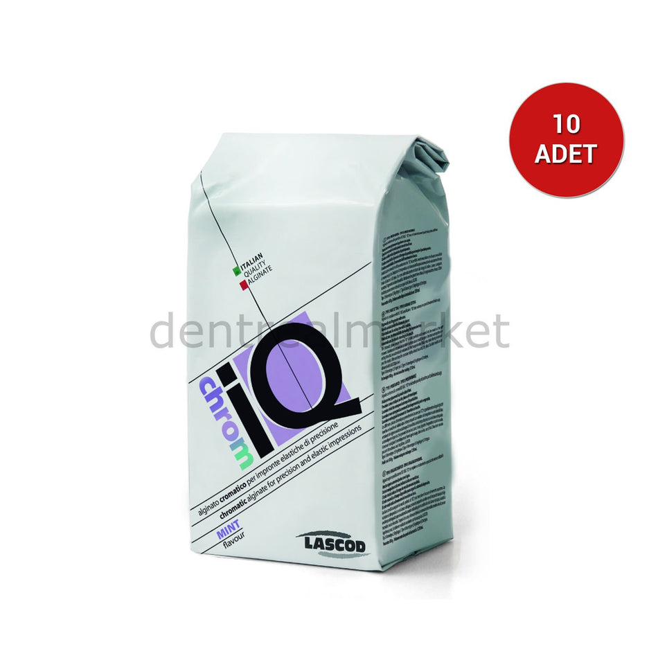 Lascod IQ Chrom Orthodontic Alginate Impression Material - Promo Pack