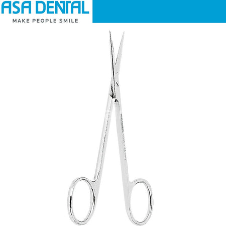 Asa Dental Goldman-Fox Surgical Scissors - Fine Pointed Straight