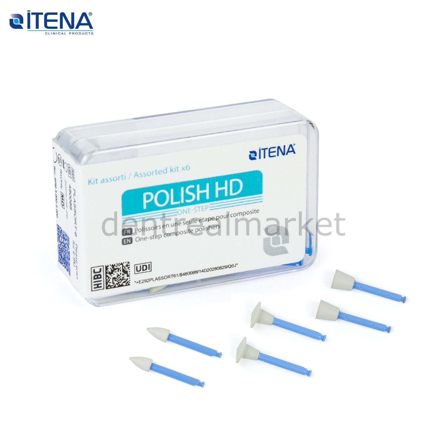 Itena Polish HD Assortment Composite Polishers — 6 pcs