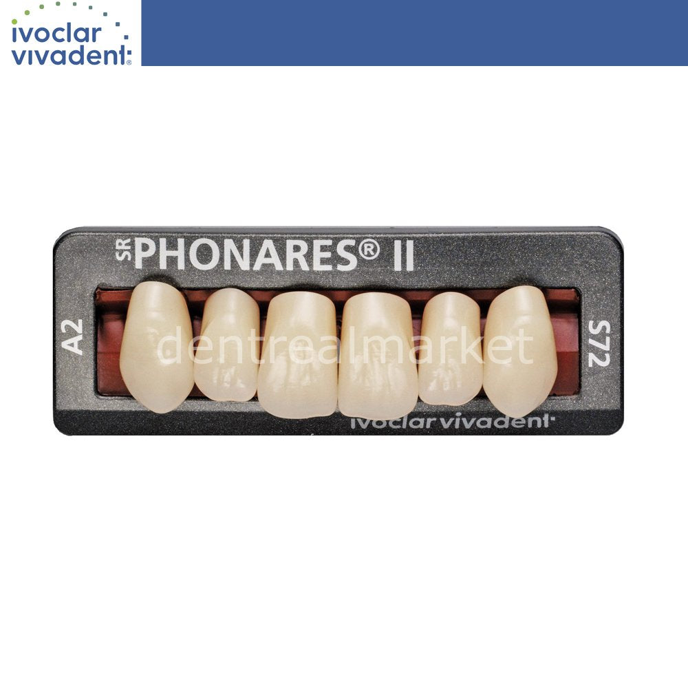 Ivoclar Vivadent SR Phonares II Nano-Hybrid Composite Upper Anterior Teeth 6-Pack