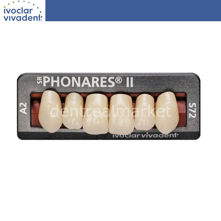 Ivoclar Vivadent SR Phonares II Nano-Hybrid Composite Upper Anterior Teeth 6-Pack