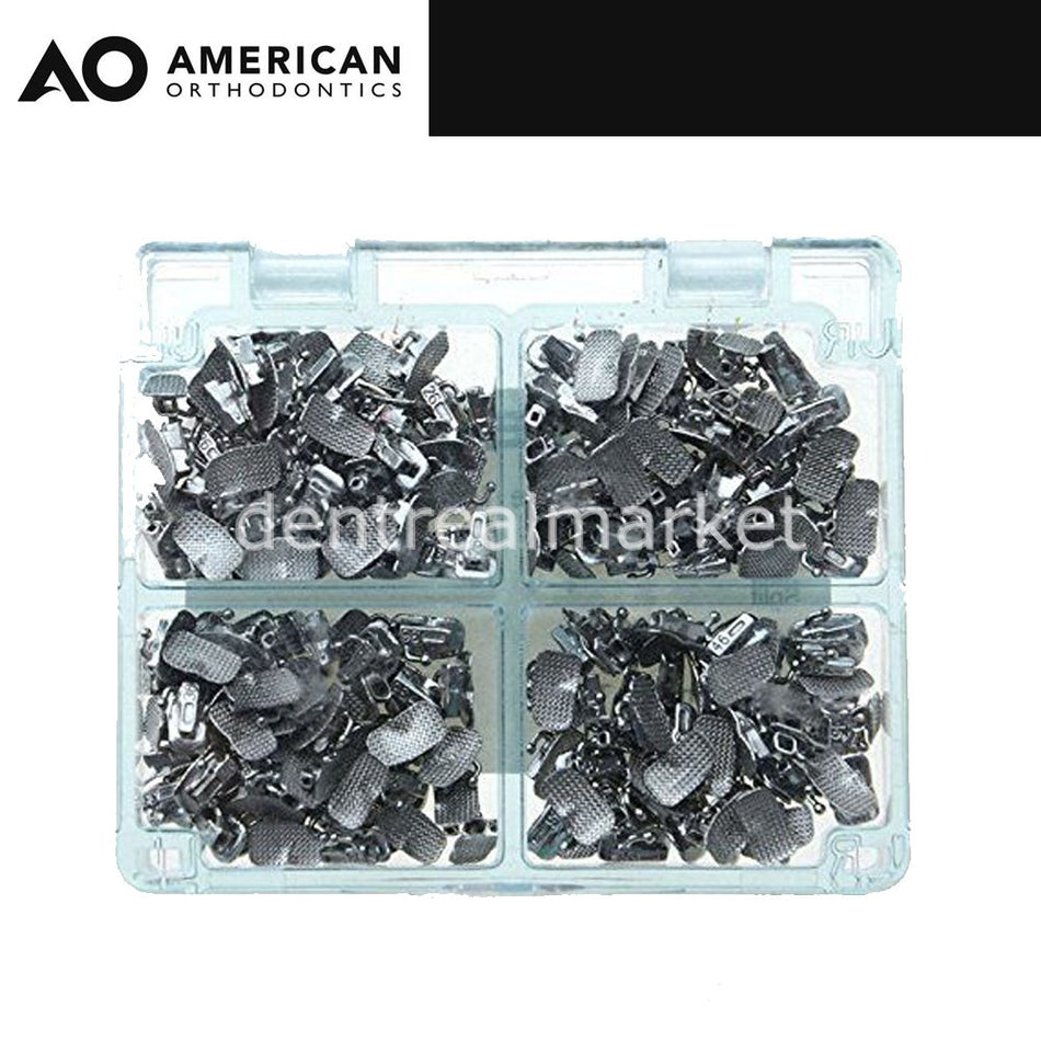 American Orthodontics Bondable Buccal Tube Set — 200 pcs