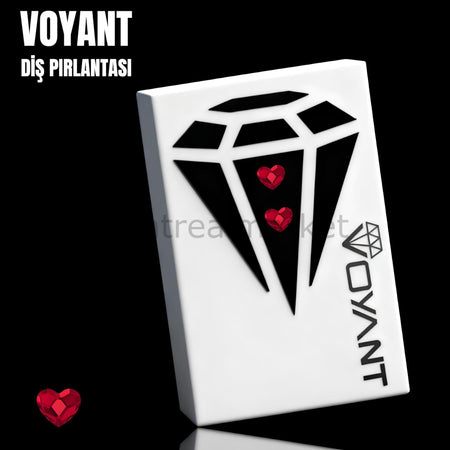 Voyant Voyant Natural Crystal Tooth Gem - Red Heart