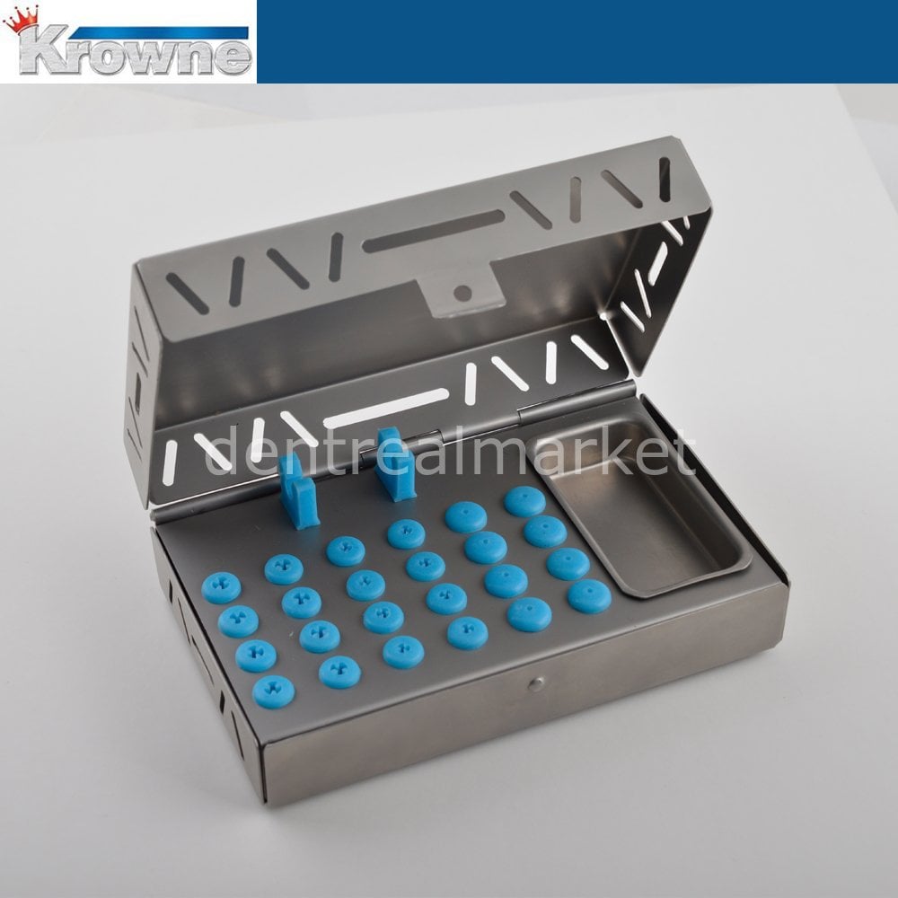 Krowne Autoclave Cassette for Implant Burs