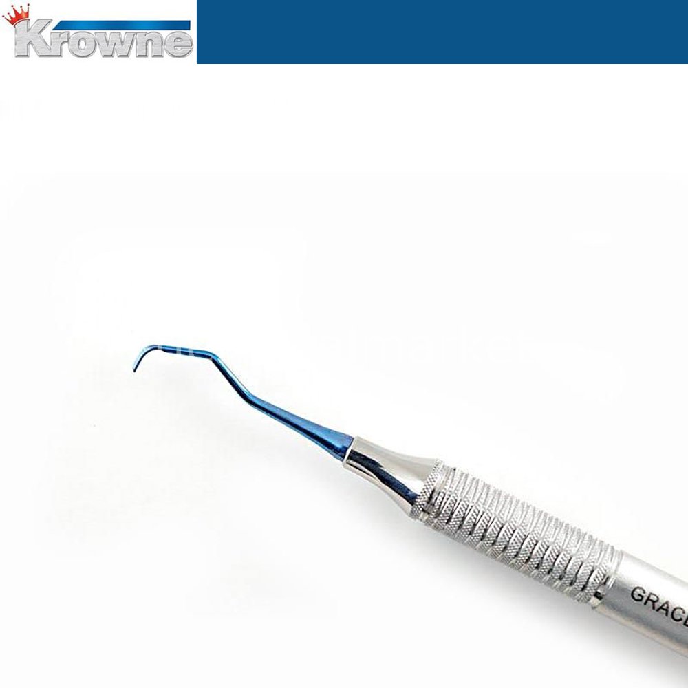 Krowne Titanium Implant Cleaning Gracey Curette 3-4