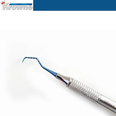Krowne Titanium Implant Cleaning Gracey Curette 7-8