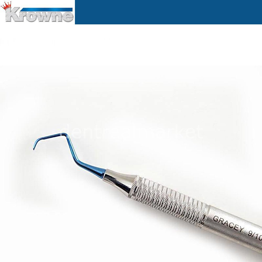 Krowne Titanium Implant Cleaning Gracey Curette 9-10