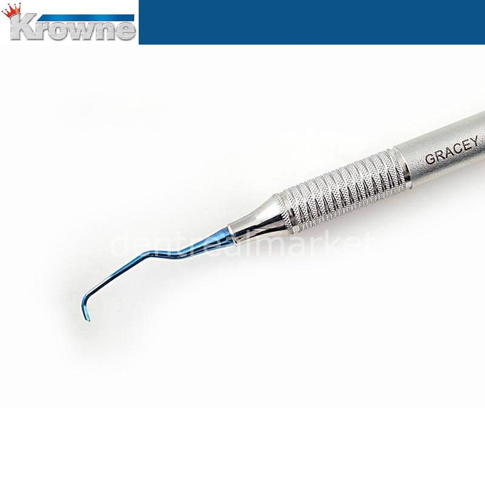 Krowne Titanium Implant Cleaning Gracey Curette 11-12
