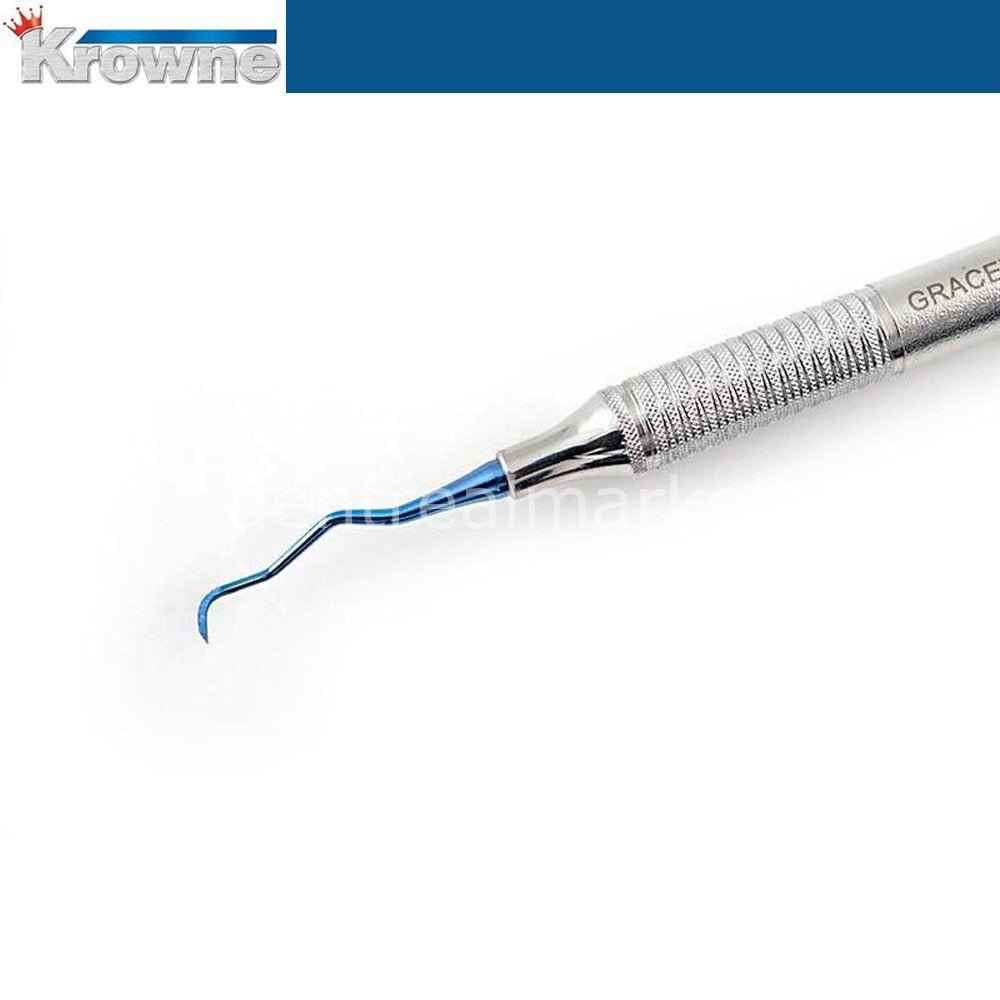 Krowne Titanium Implant Cleaning Gracey Curette 13-14