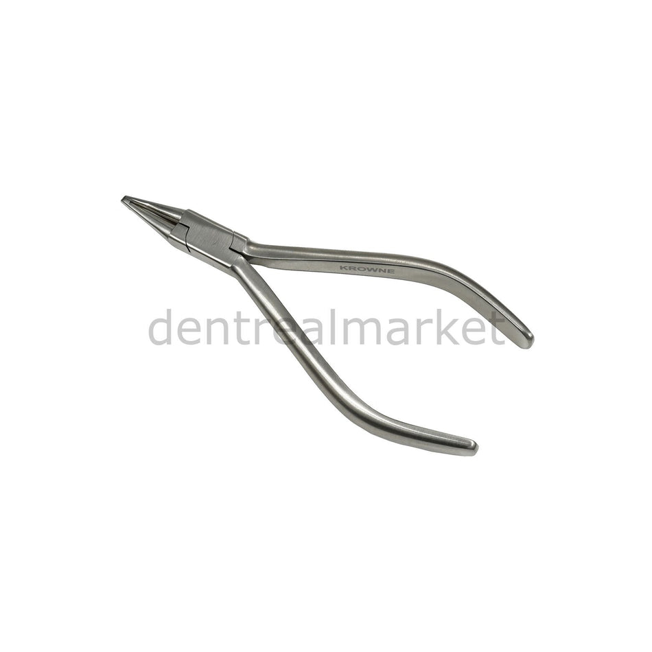 Krowne How Plier (TC) - Offset Tip Orthodontic Holding Plier