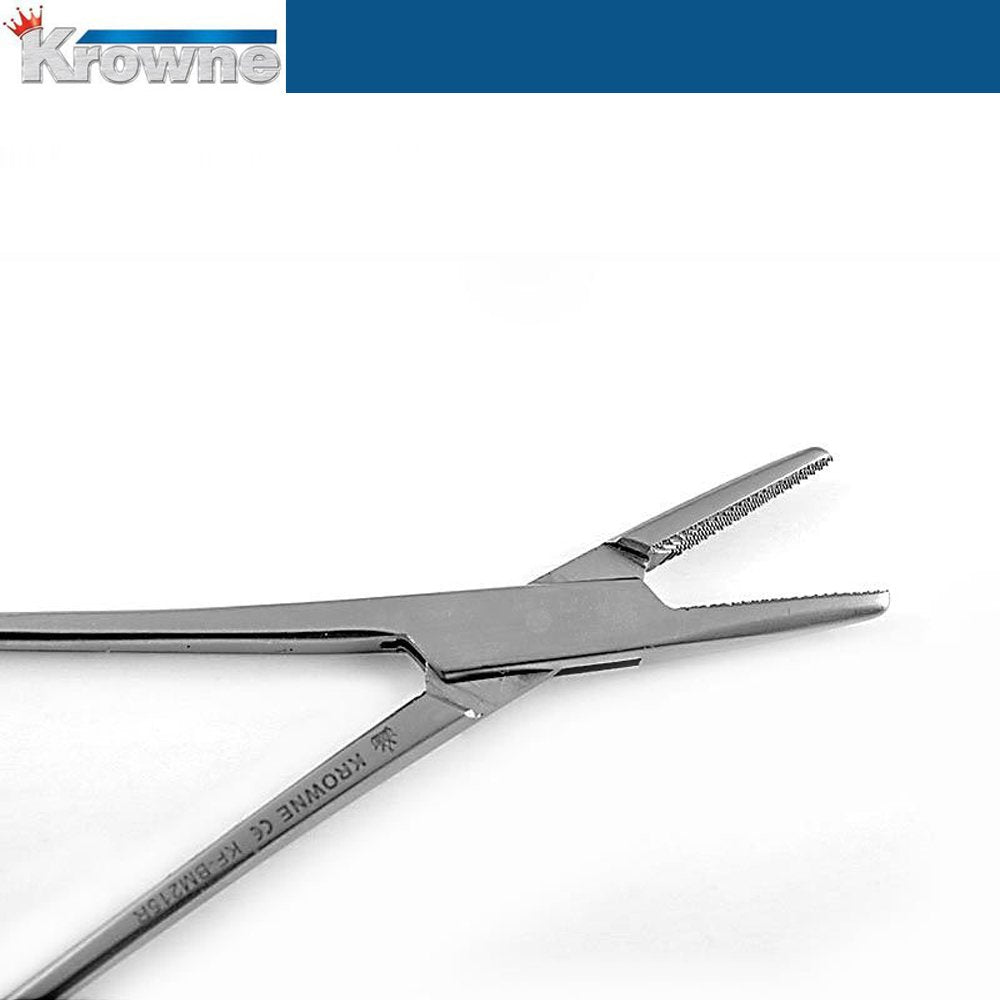 Krowne Baumgartner Hemostatic Needle Holder