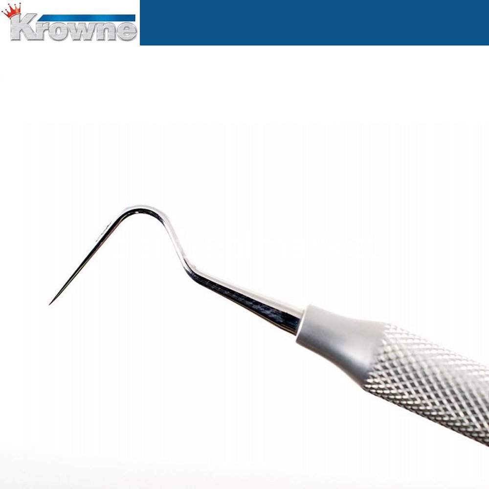 Krowne Single-Ended Straight Dental Explorer