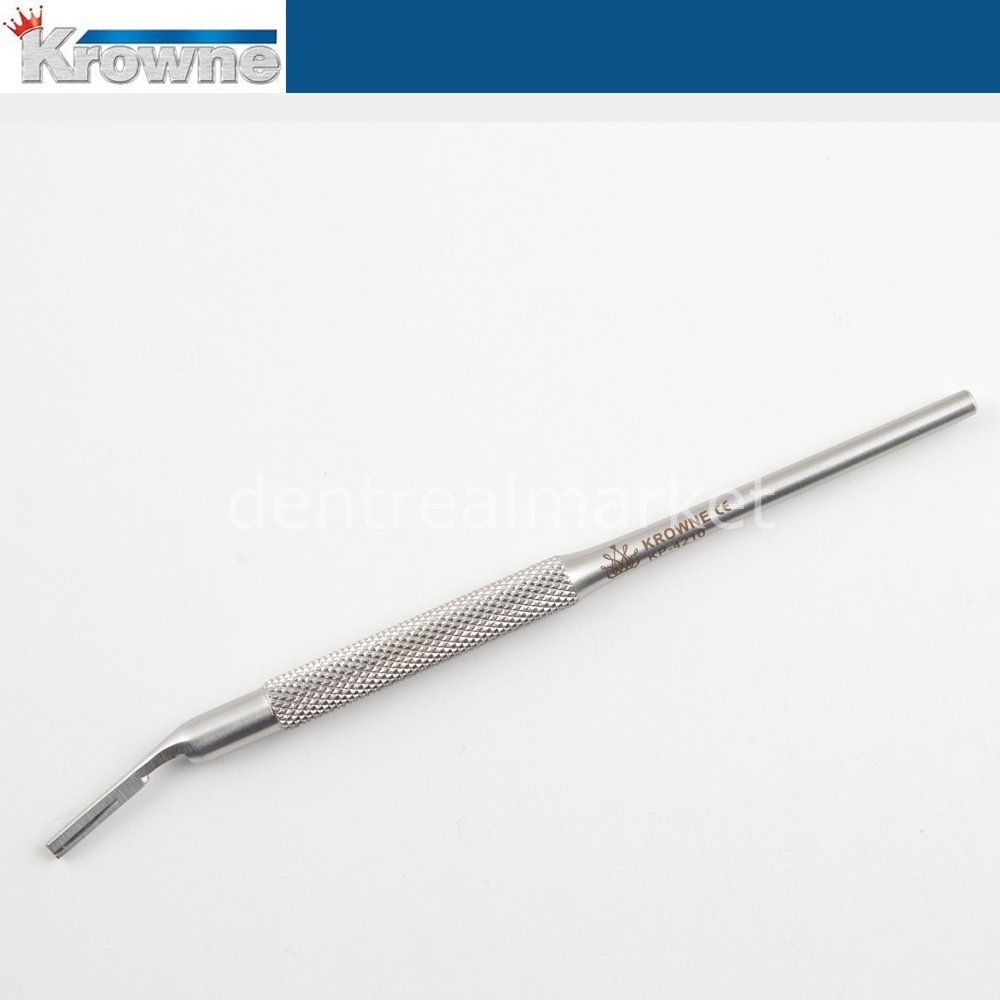 Krowne Angled Scalpel Handle