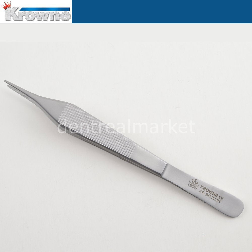 Krowne Micro Adson Forceps Straight 150 mm