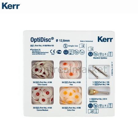 Kerr OptiDisc Mini Kit 120 pcs — Polishing Discs