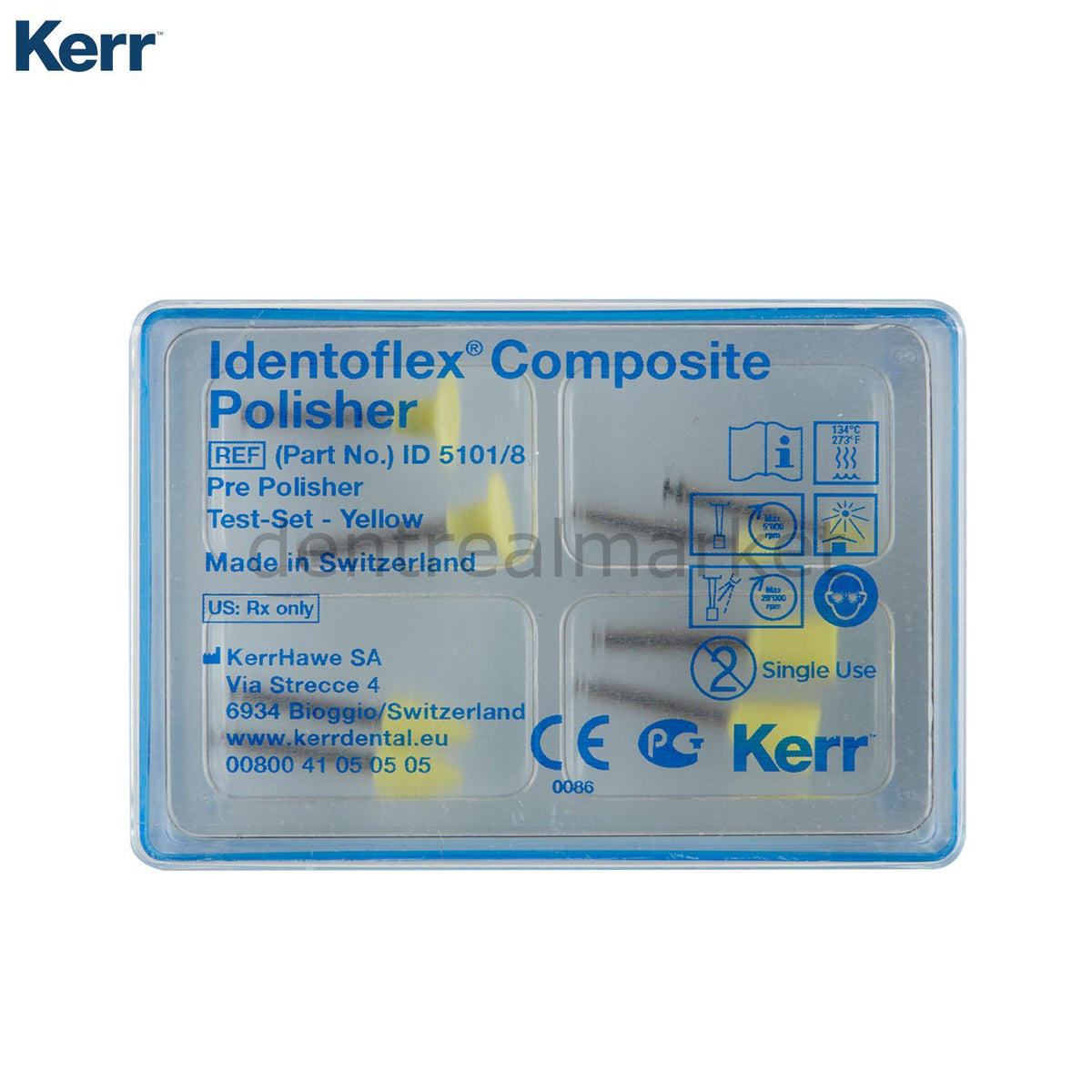 Kerr Identoflex Composite Polishing Assortment - 8 pcs
