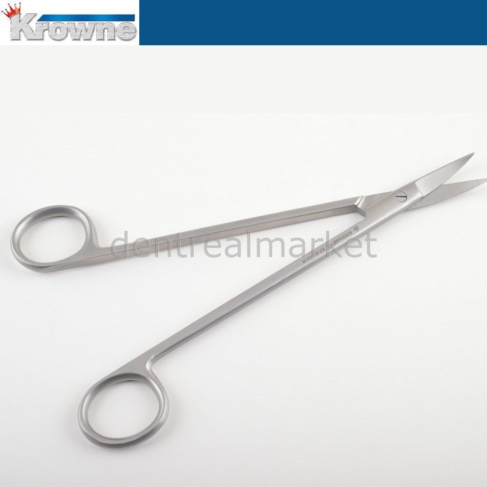 Krowne Kelly Surgical Scissors 17.5 cm Straight