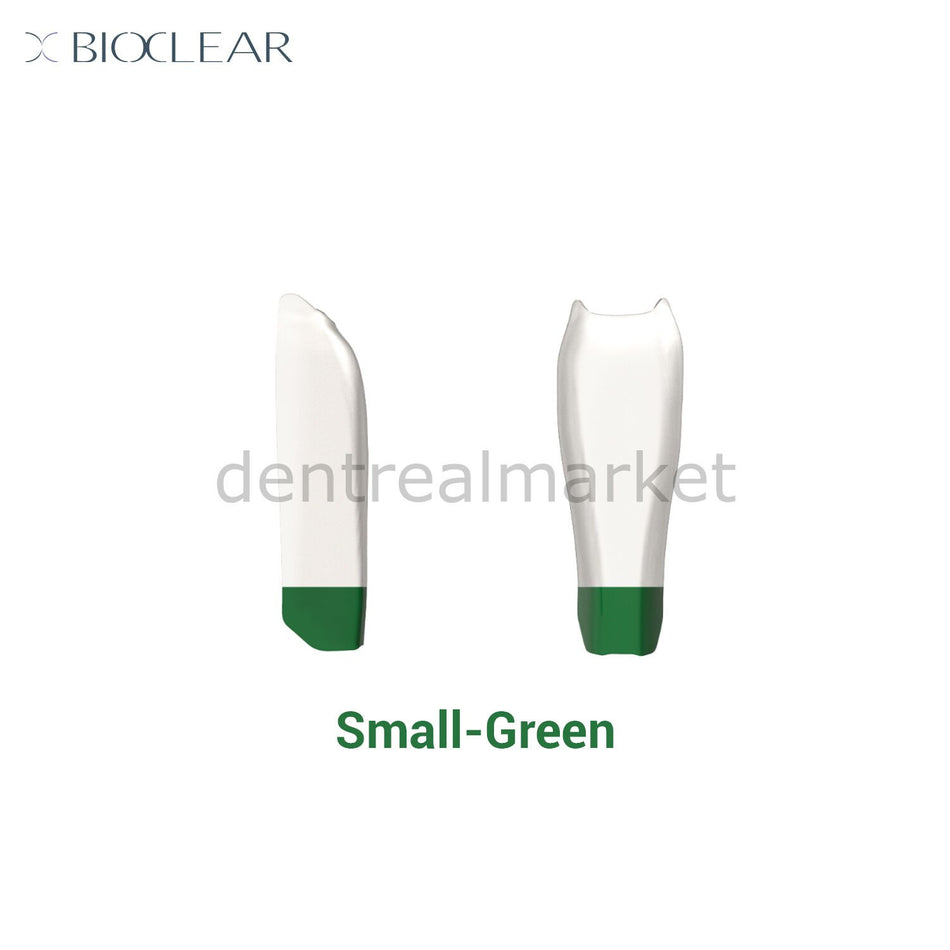 Bioclear Black Triangle Individual Matrix - Small/Green - Pack of 10