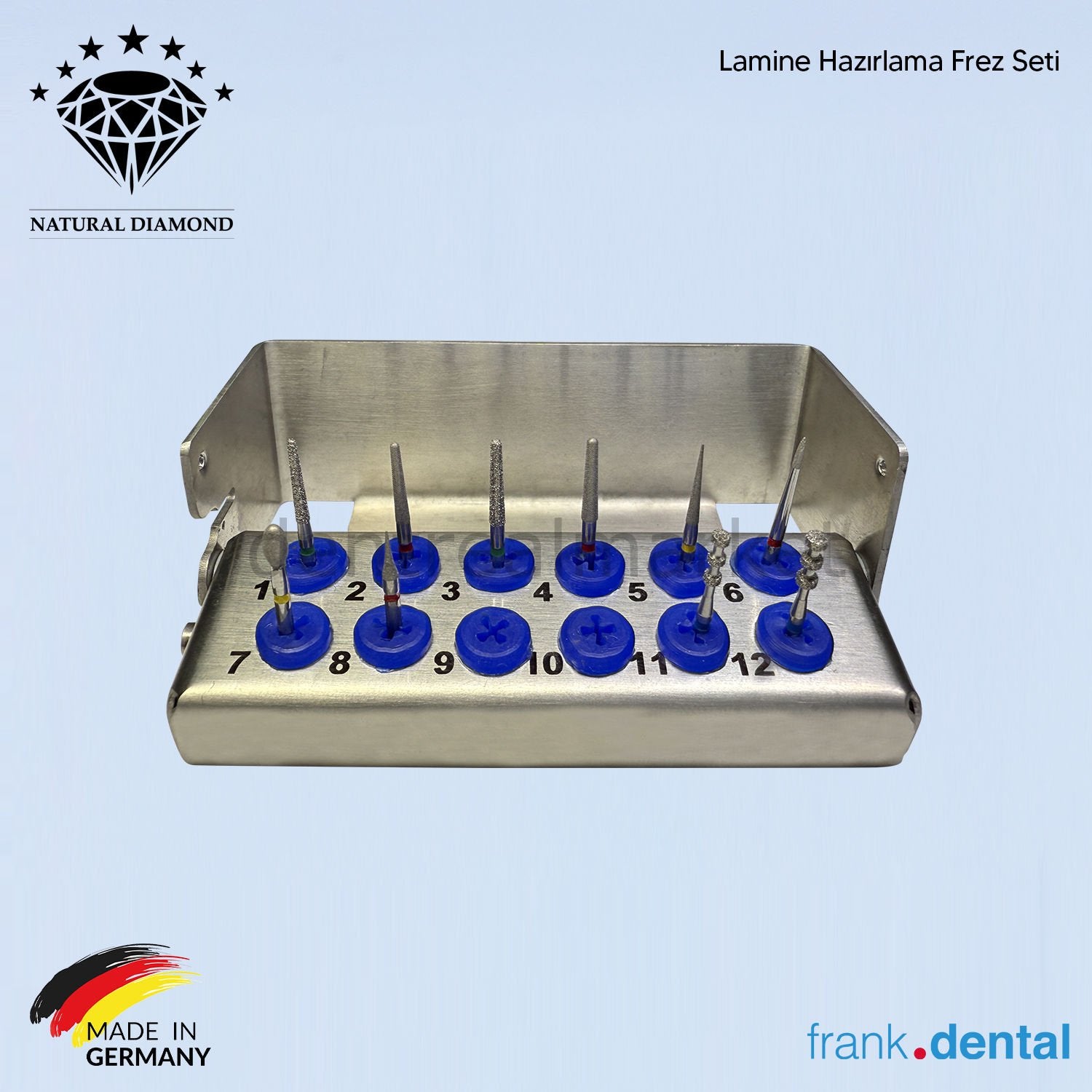Frank Dental Laminate Preparation Bur Set
