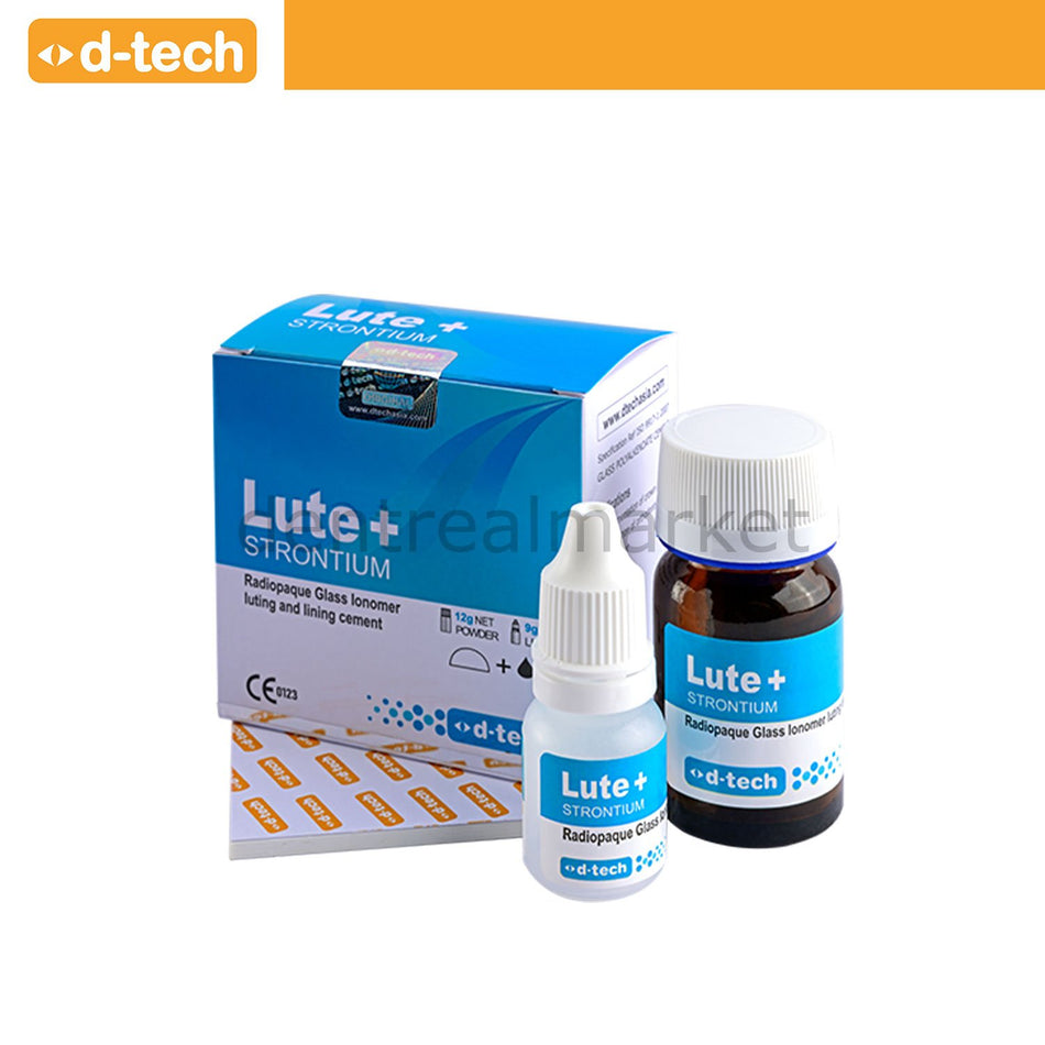 D-Tech Lute+ Strontium-Based Glass Ionomer Luting Cement