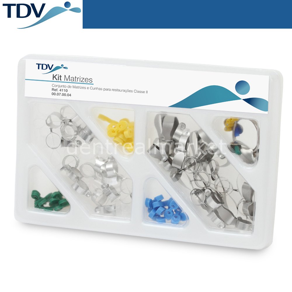 TDV Dental Matrices Kit Matrix and Elastic Wedge Set