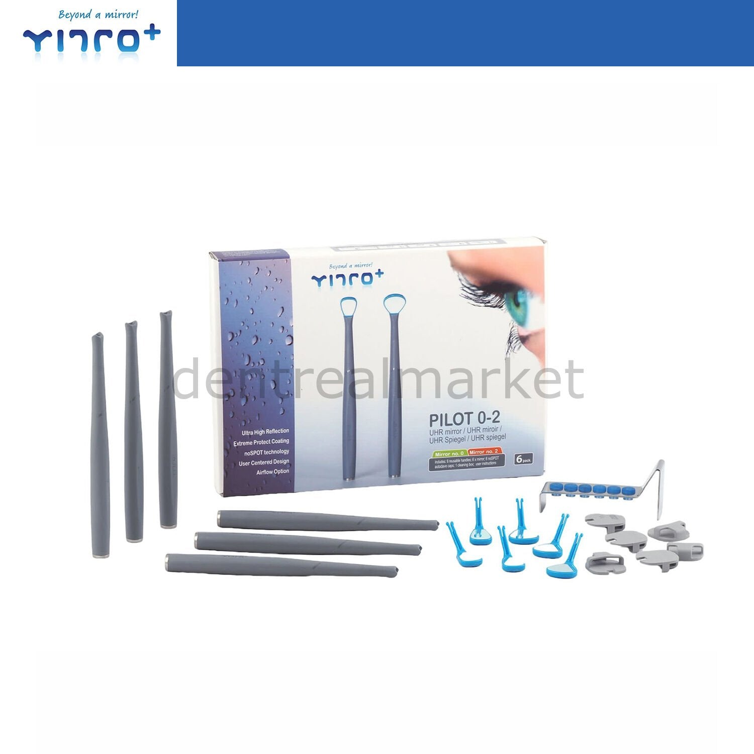 Yirro Pilot 6-Piece Mirror Set