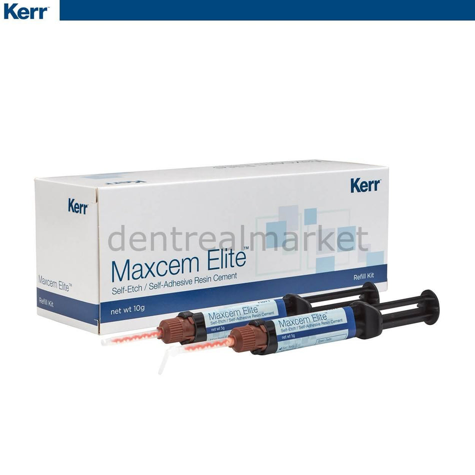 DentrealStore - Kerr 2+1 Offer - Maxcem Elite Self-Adhesive Resin Cement - Value Set