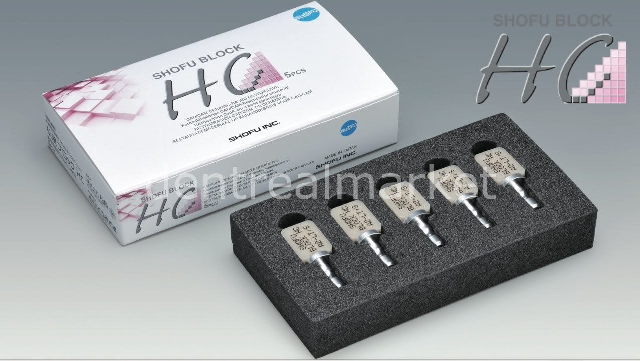 Shofu Block HC CAD for CEREC