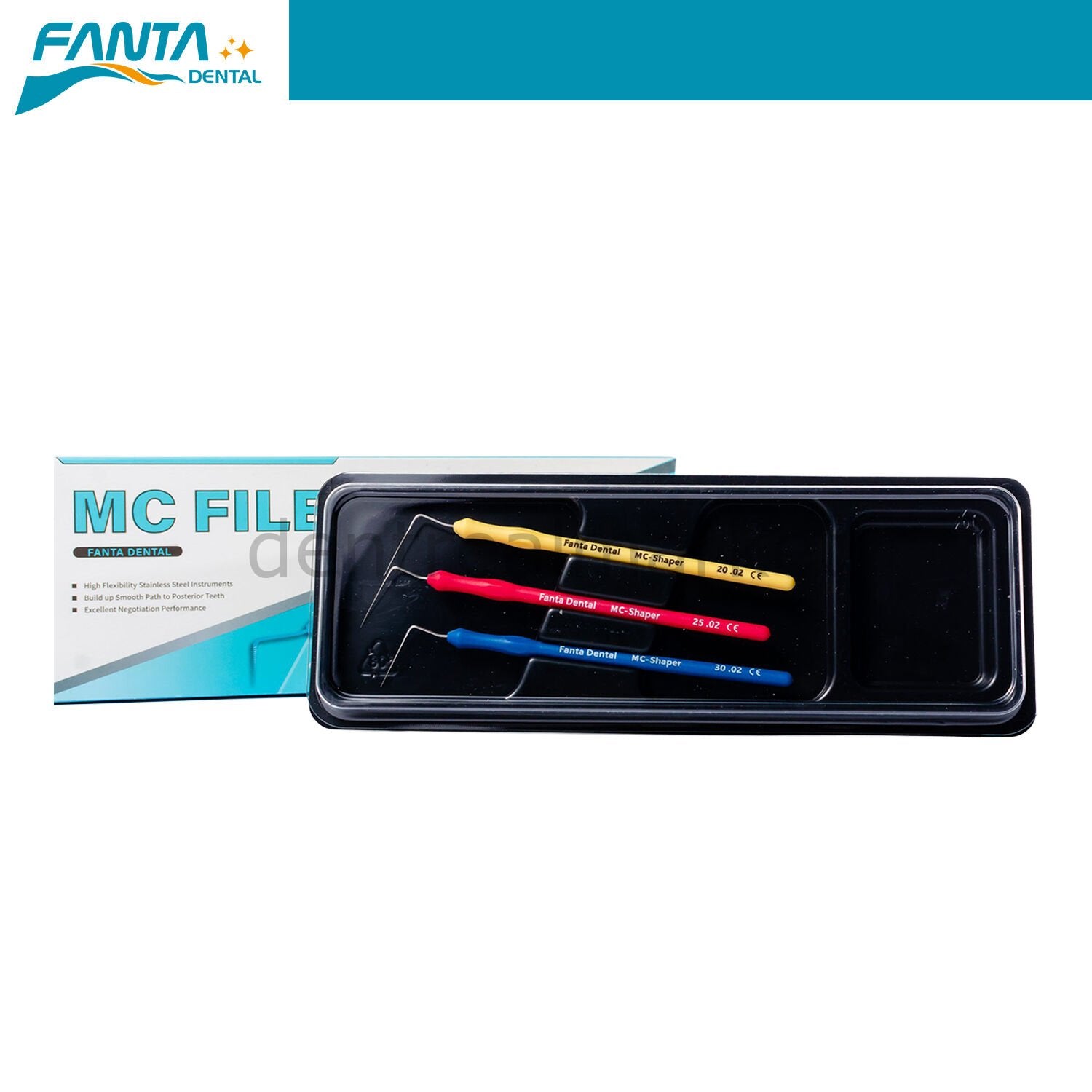 Fanta Dental MC Shaper Plugger — 3-Piece Assortment Set