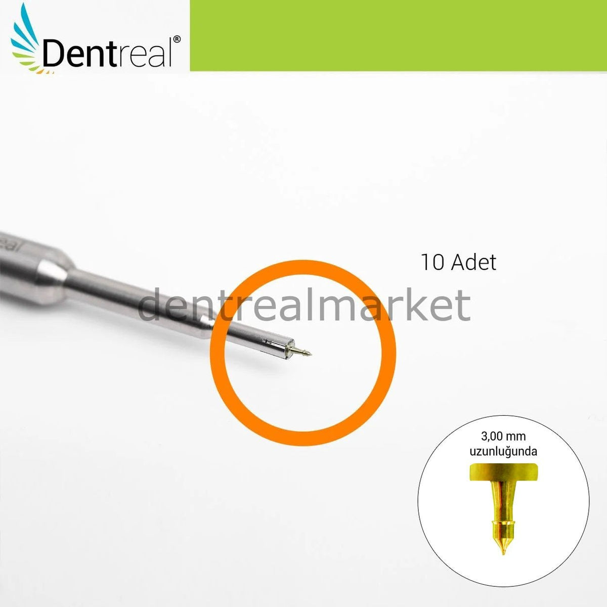 Omnitech OmniFIX Membrane Fixation Pin 3 mm Pack of 10